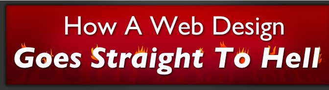 Thiết kế của một trang web trở nên “banh chành” như thế nào