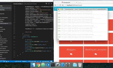ASP.NET mới bây giờ đã chạy được trên MAC rồi này, ahihi :P